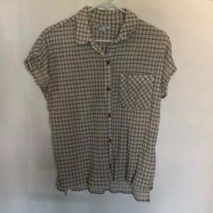 O’Neil linen button down shirt